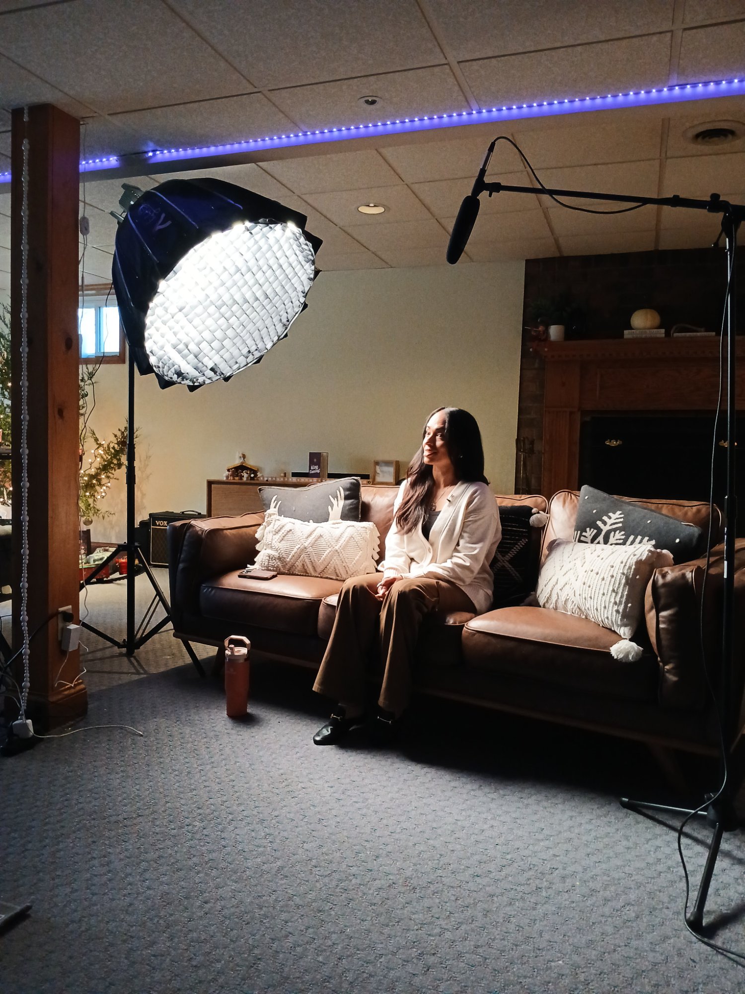 Behind the scenes